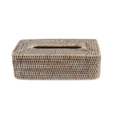 Grey Rattan Tissue Cover