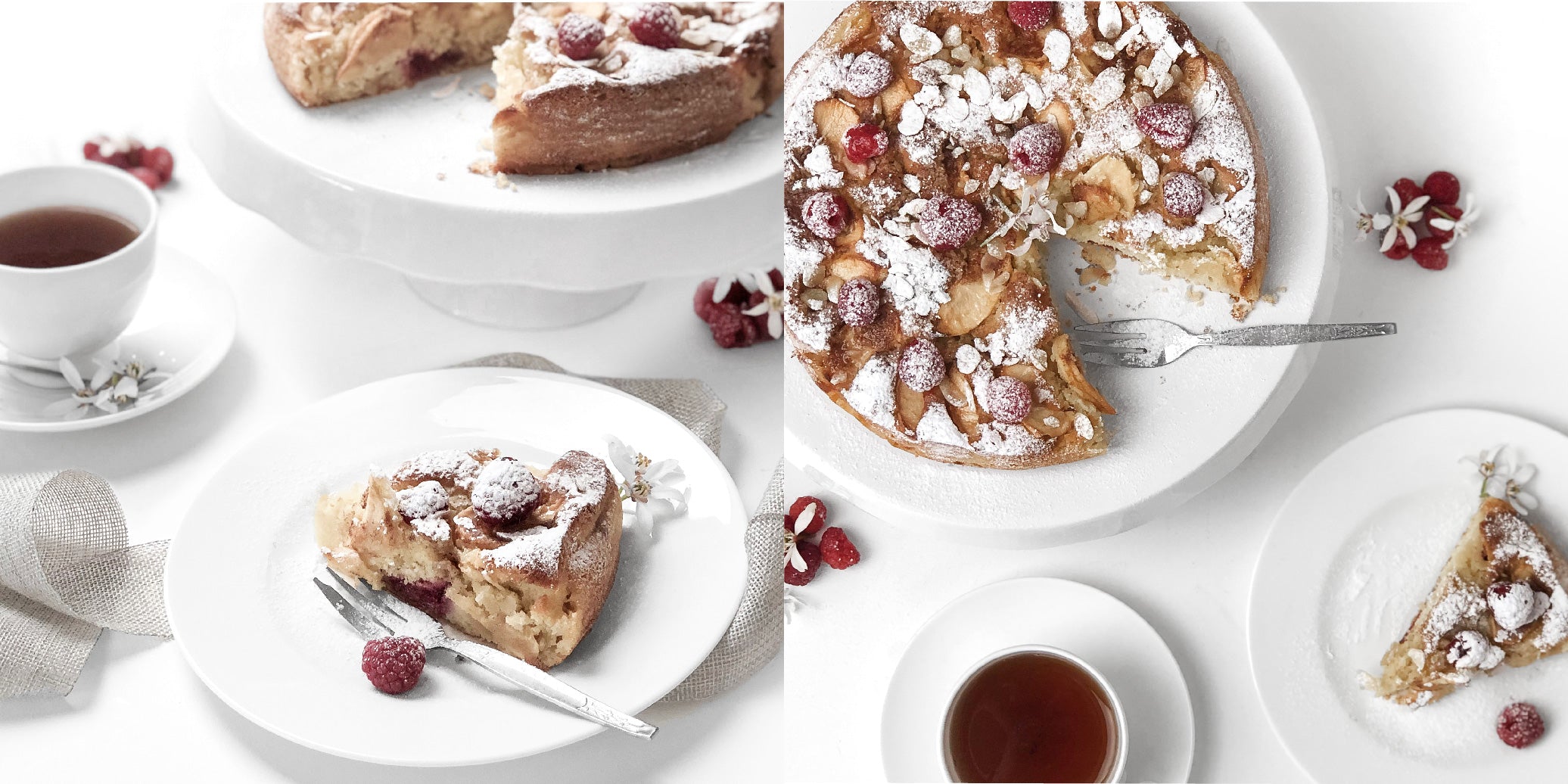 Raspberry & Apple Cake | Hudson Home