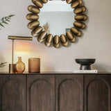 Curves Mango Wood Sideboard