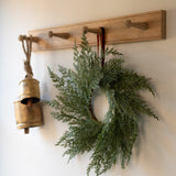 Small Real Touch Faux Cedar Christmas Wreath