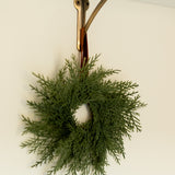 Mini Artificial Cedar Wreaths