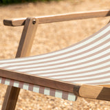 Greta Clay Stripe Deckchair