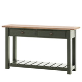 Ettington 2 Drawer Console - Moss