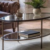 Hutton Bronze Coffee Table