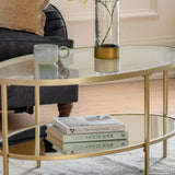 Hutton Champagne Coffee Table