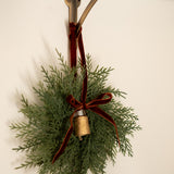 Mini Artificial Cedar Wreath Kit