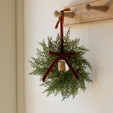Mini Artificial Cedar Wreath Kit