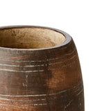 Adele Brown Rustic Pot