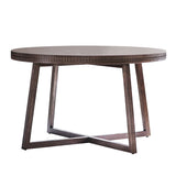 Agra Round Dining Table in Teak, Mahogany, Mindy Ash and Mango
