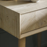 Oak one drawer side table