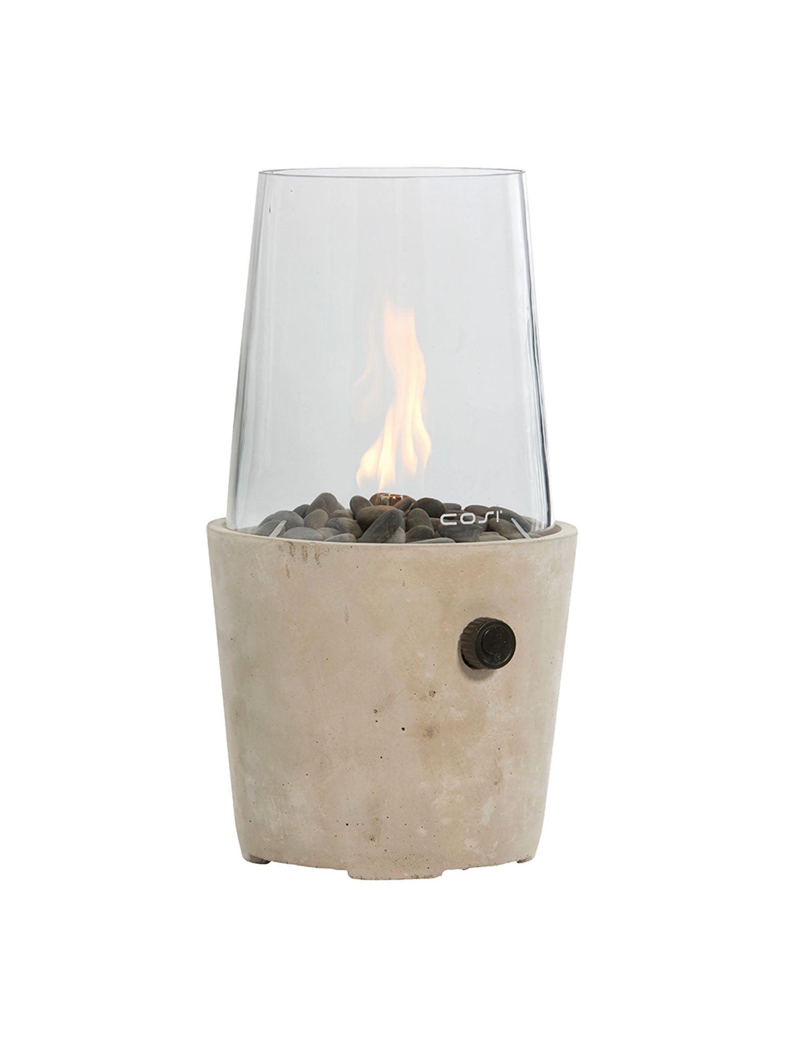 Round Gas Fire Lantern