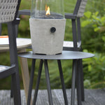 Round Gas Fire Lantern