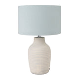 Duck Egg Textured Tall Ceramic Table Lamp