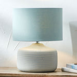 Kara Duck Egg Textured Ceramic Table Lamp