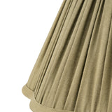 Evelyn Olive Scalloped Lamp Shade