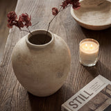 Kelby Antique Limestone Vase