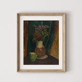 Nature morte aux giroflées Art Print