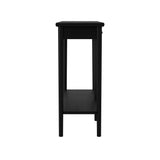 Portland Black Console Table