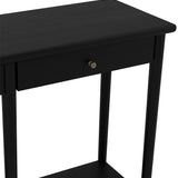 Portland Black Console Table