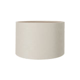 Grey Self Lined Linen Drum Shade