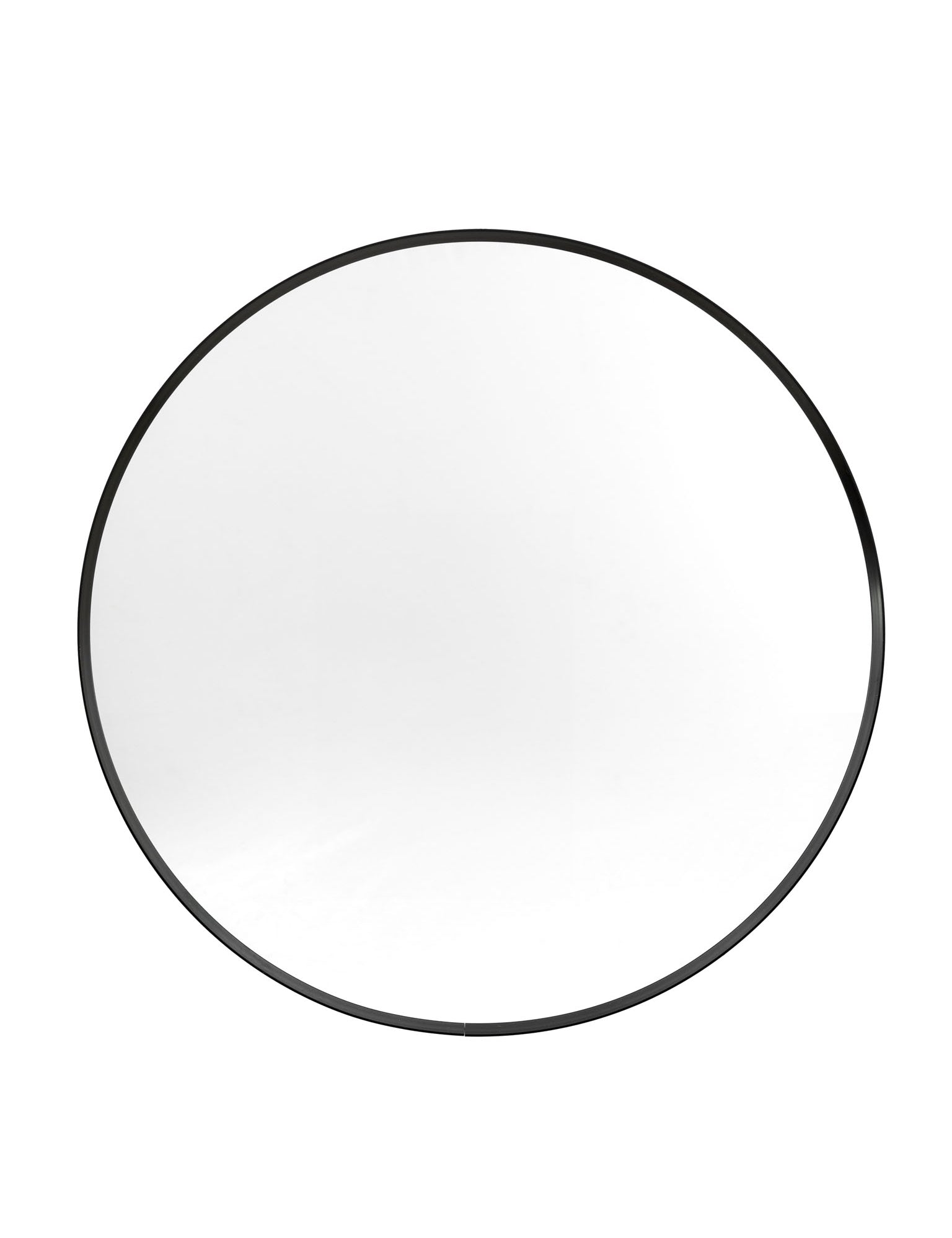 Round Mirror in Black