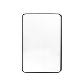 Halle Rectangular Mirror in Black