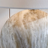 Verona Grey Stone Effect Ceramic Table Lamp