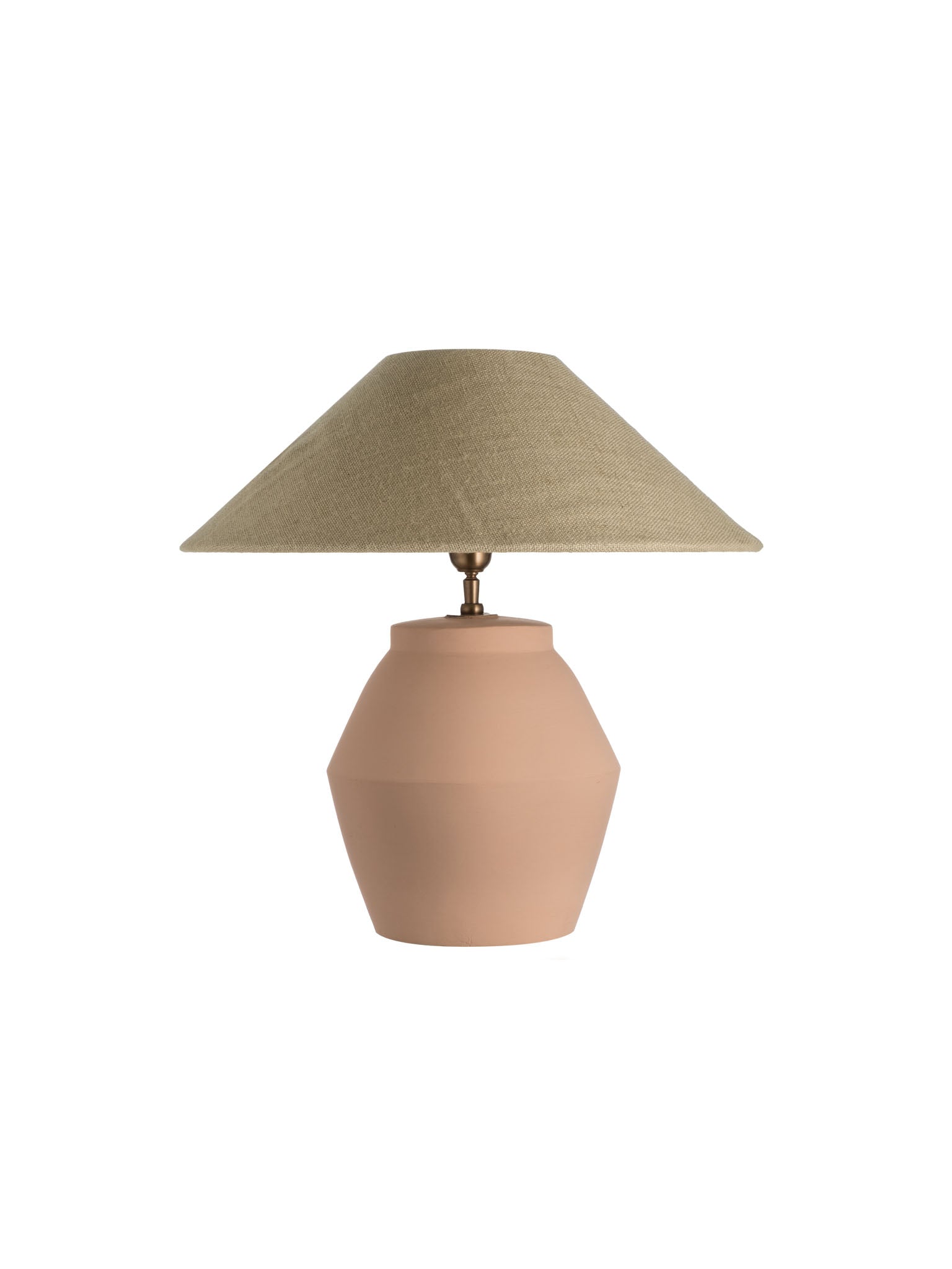 Milano terracotta table lamp