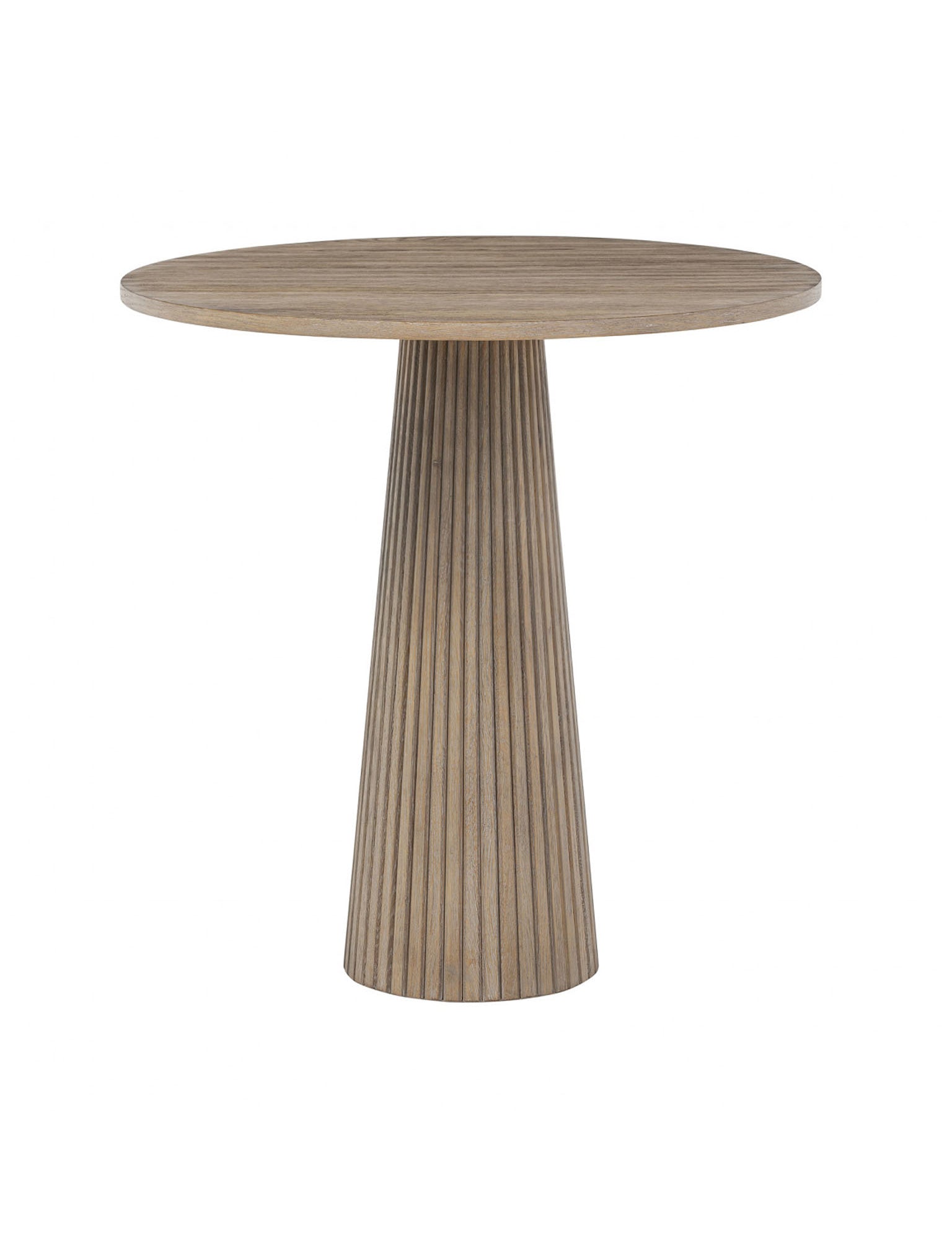 Ribbed Occasional Table | Aged Oak