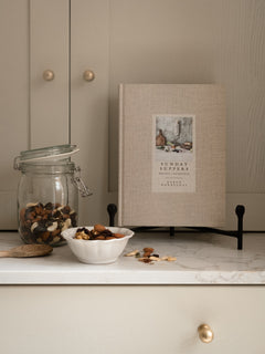 black cookbook stand 