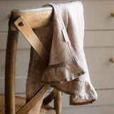 ruffle edge tea towel