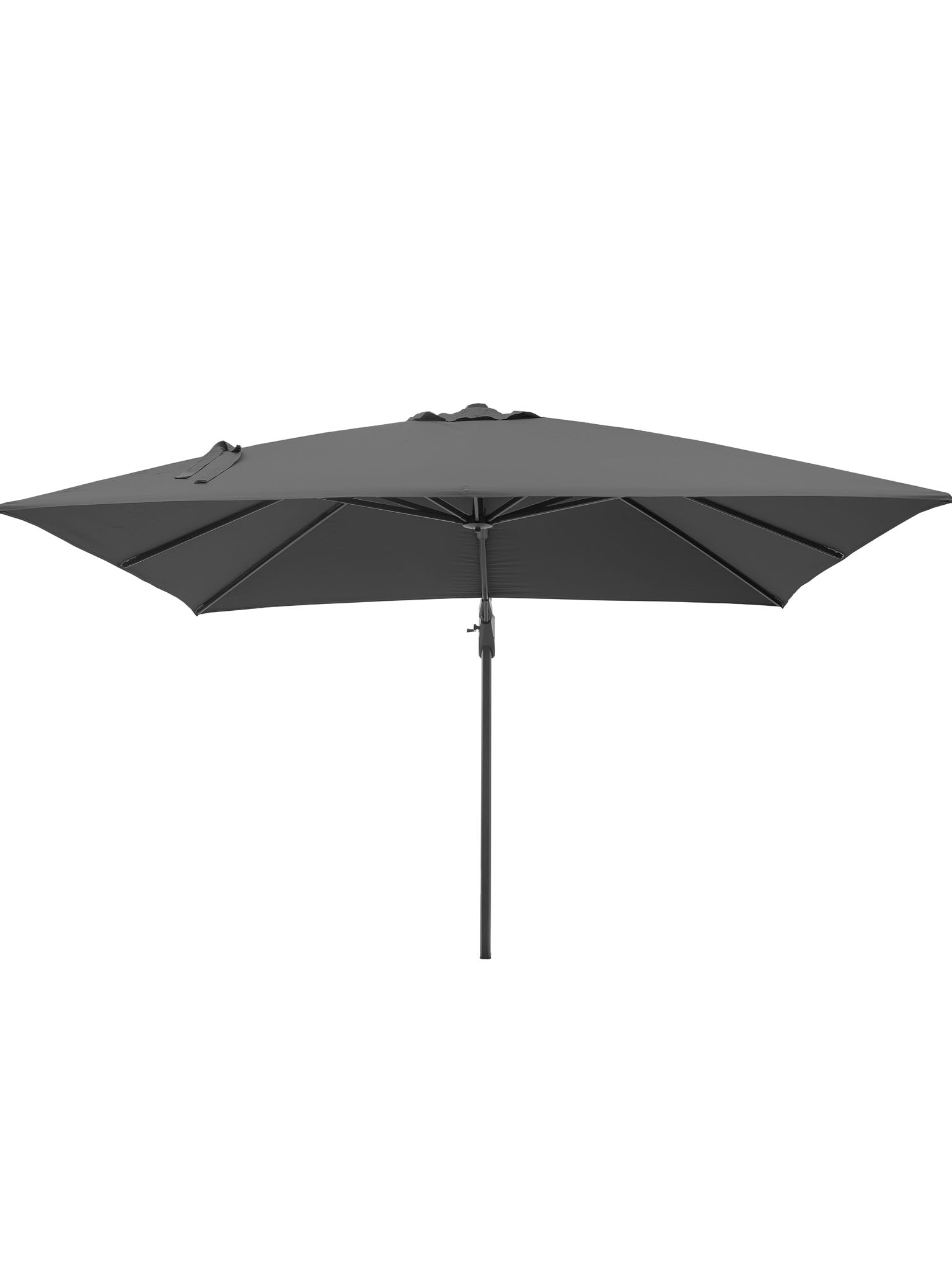 A stylish and deluxe design without compromise, engineered with comfort in mind. With the least effort, this parasol can rotate, tilt and twist.
