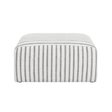 Eastbridge Chalk Stripe Pouffe