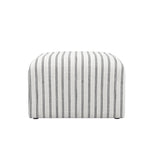 Eastbridge Chalk Stripe Pouffe