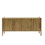 Acacia Wood 4 Door Sideboard