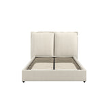 Taylor Upholstered Cream Bed Frame