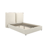 Taylor Upholstered Cream Bed Frame