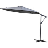 This 3m Cantilever Parasol offers a lovely large garden parasol with a crank handle, cantilever action and tilt mechanism for adjustment of the parasol. 