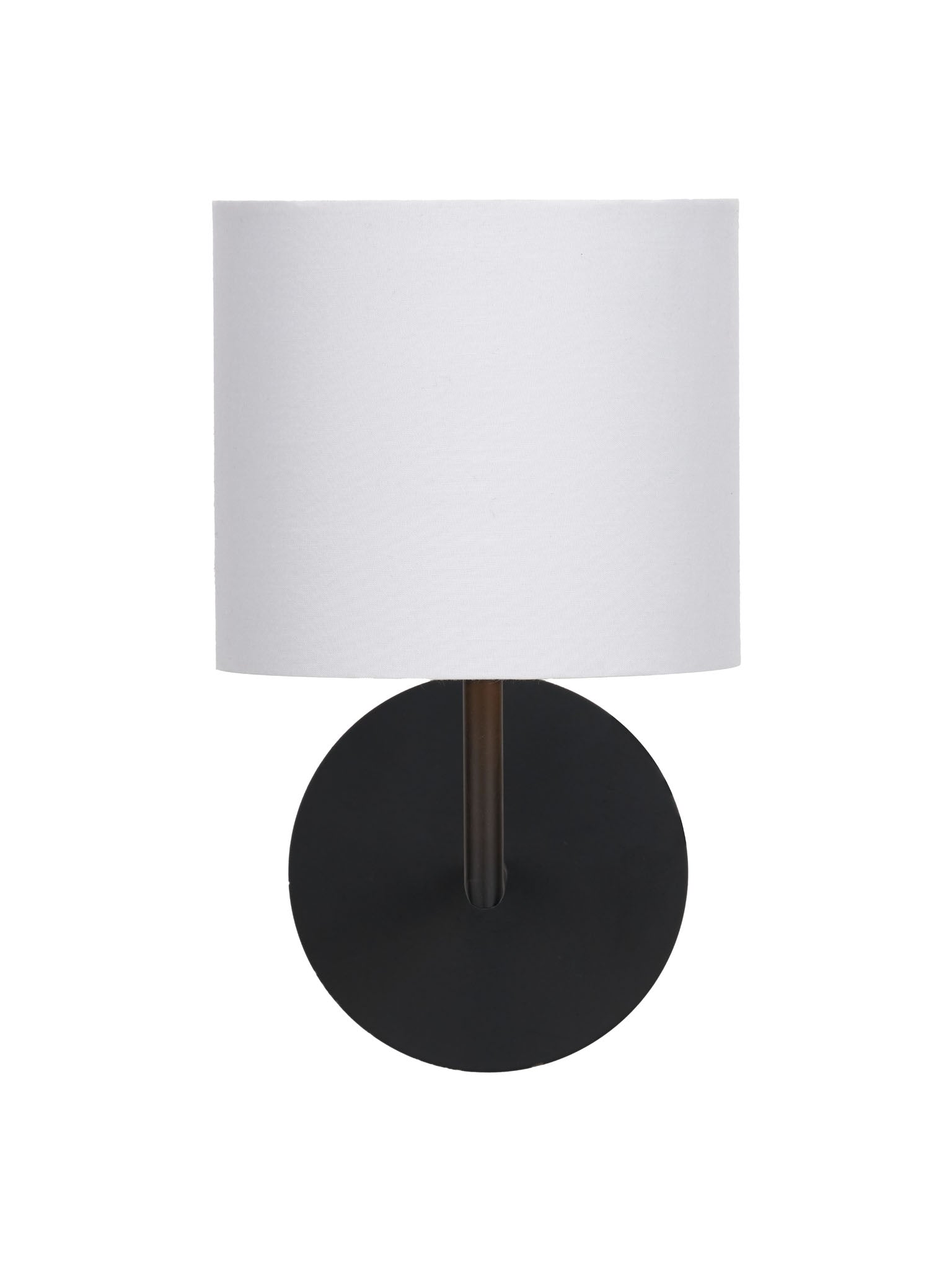 Erin Matt Black & Ivory Wall Light