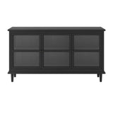 Northcote Black 3 Door Sideboard