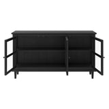 Northcote Black 3 Door Sideboard