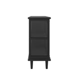 Northcote Black 3 Door Sideboard