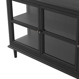 Northcote Black 3 Door Sideboard