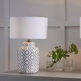 Aissa Stoneware Table Lamp