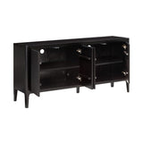 Wooden Black Oak Sideboard