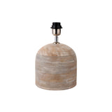 Jannu Wooden Grooved Table Lamp