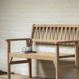 wooden bench