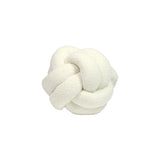 Cream Boucle Knot Cushion