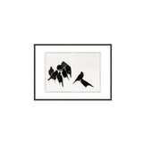 Japanense Black Birds Print