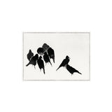 Japanense Black Birds Print